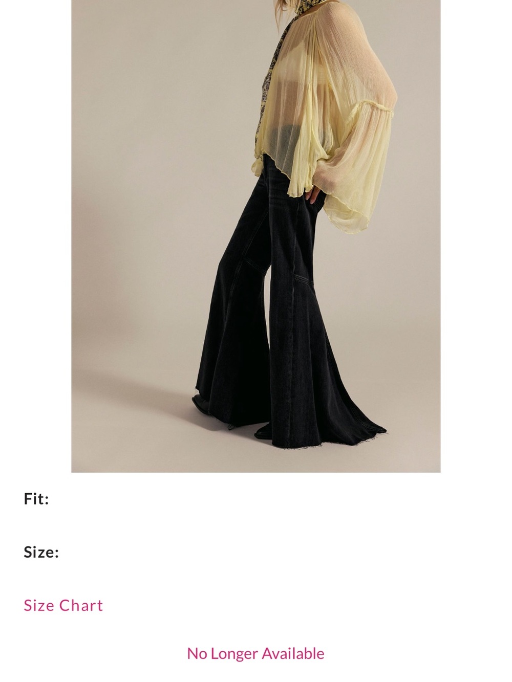 Free People Live Wire Flare Jeans